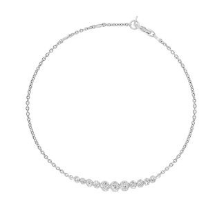 Crown Chain BraceletRound Diamond Bracelet