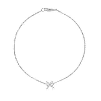 Gold Bracelet with Marquise DiamondsMarquise Flower Diamond Bracelet