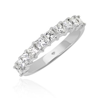 Princess Claw Wedding BandPrincess Diamond Wedding Band