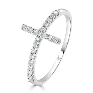 Diamond cross ringDiamond Cross Ring