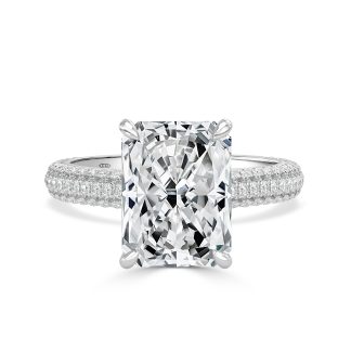 LUISA RADIANTRadient Diamond Engagement Ring