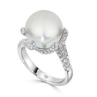 Pearl Twist Claws RingPearl Twist Claws Ring