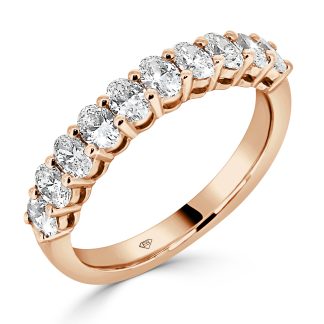 Oval Cut Wedding RingOval Diamond Wedding Band