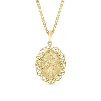 Miraculous MedalMother Mary Pendant