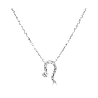 Leo Diamond NecklaceZodic Sign Necklace
