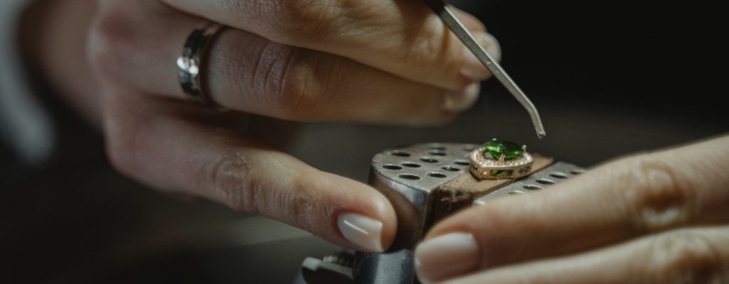 crafting jewellery