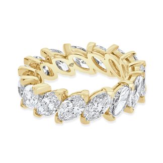Marquise Eternity RingMarquise Cut Diamond Wedding Band