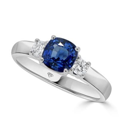 sapphire engagement ring