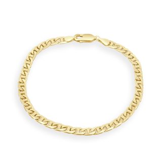 Chain Bracelet Woman, Yellow Gold Everyday Luxury in a Sleek DesignSlim gold chain bracelet