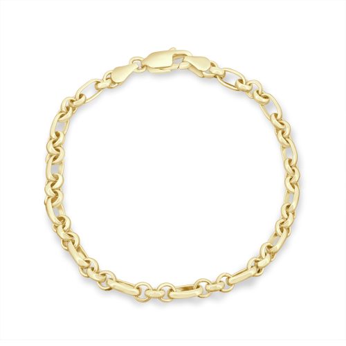 Gold Chain Bracelet 9ct Yellow Gold Everyday Luxury