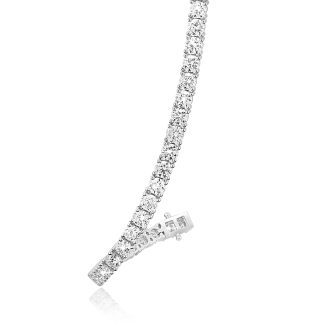 Lab Created Diamond Tennis Bracelet 6.00ct in 18K White GoldLab created diamond tennis bracelet