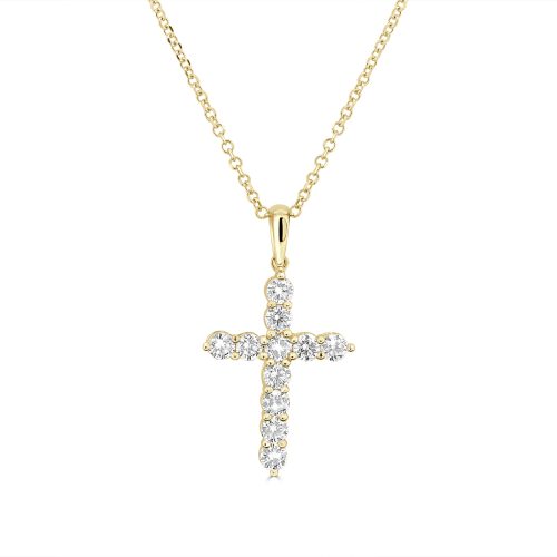 Diamond Cross Pendant Necklace Where Faith Meets Fine Jewellery