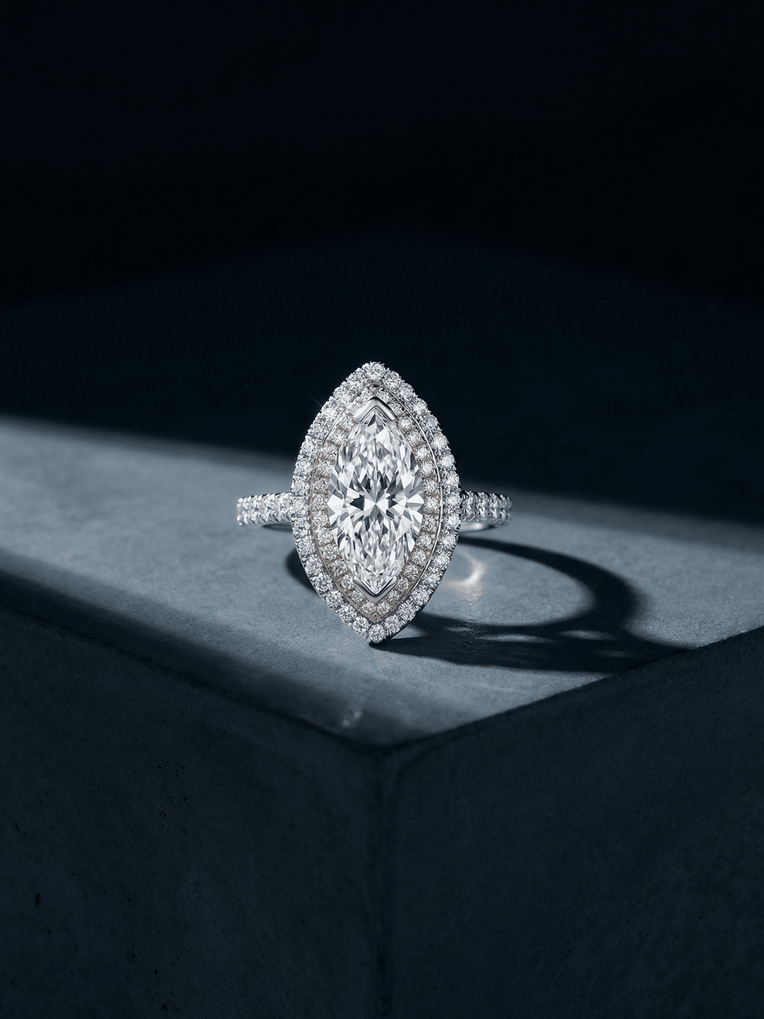 Emerald Cut Engagement Diamond Ring 0.70…