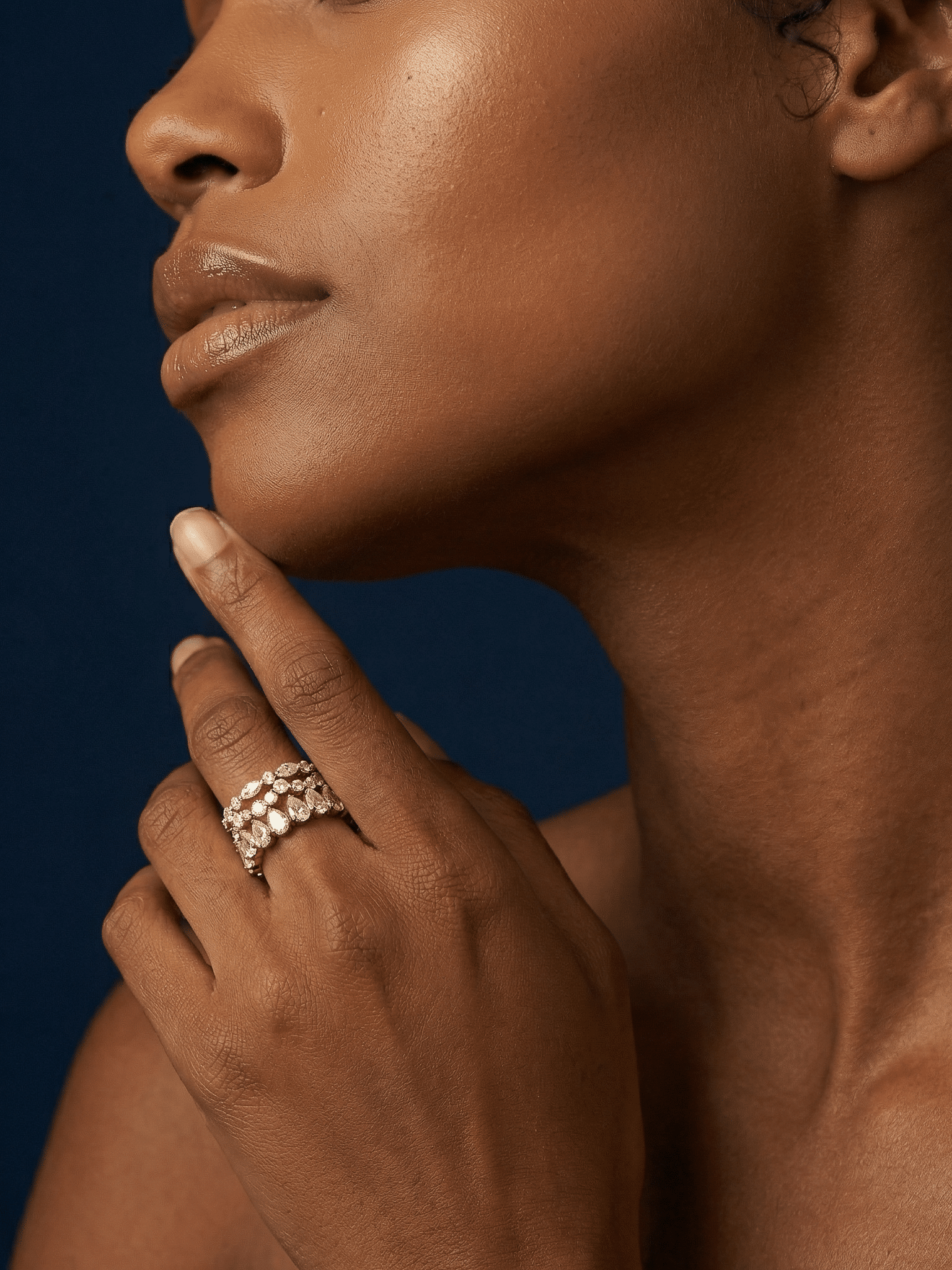 Art Deco Radiant Ring