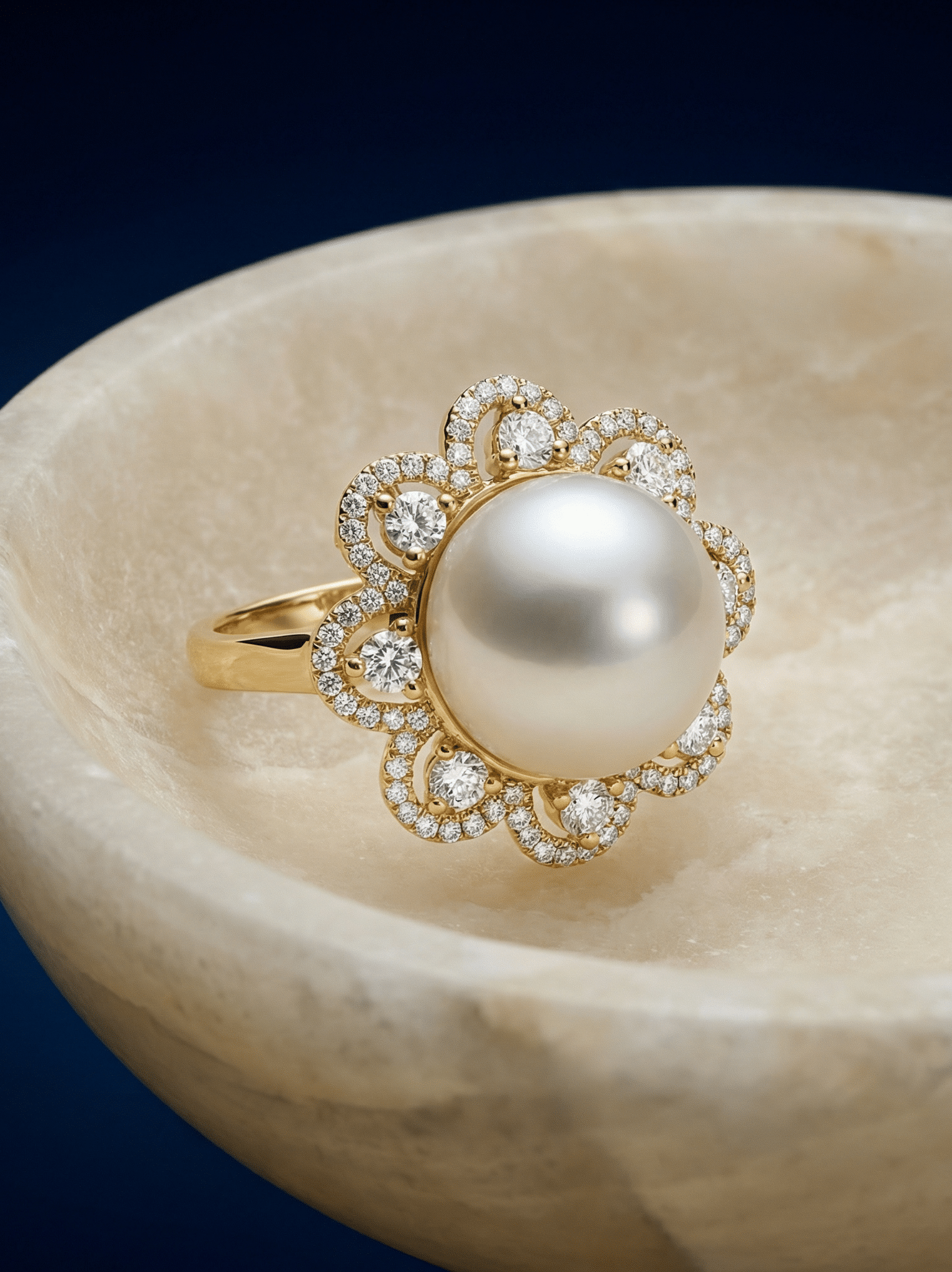 Double Diamond Claw Setting and South Se…