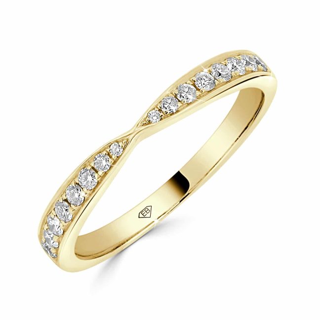 Pinched Diamond Grain BandPinched Diamond Grain Band