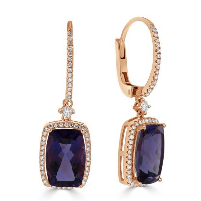 amethyst earrings