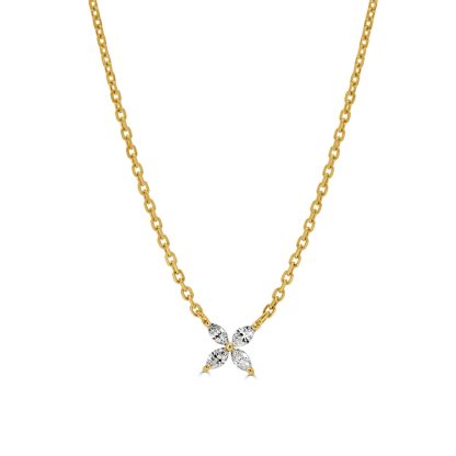 Marquise Diamond Necklace