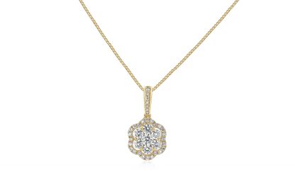 Round Diamond Pendant