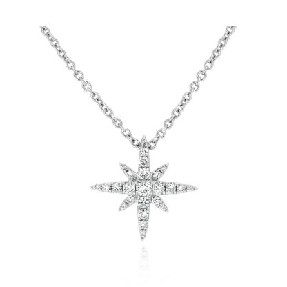 Diamond Star Shape Pendant