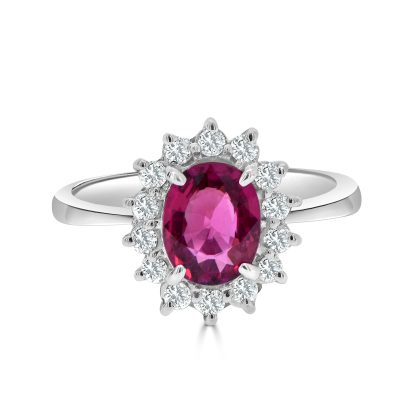 Ruby Engagment Rings