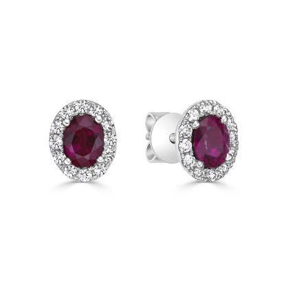Ruby Earrings