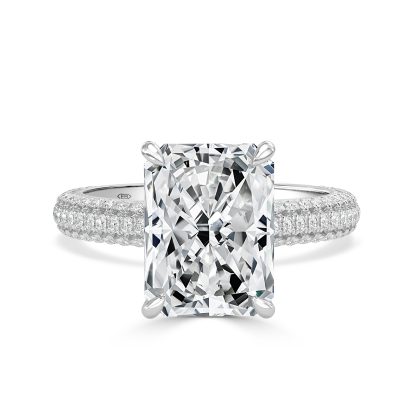 Radient Diamond Engagement Ring