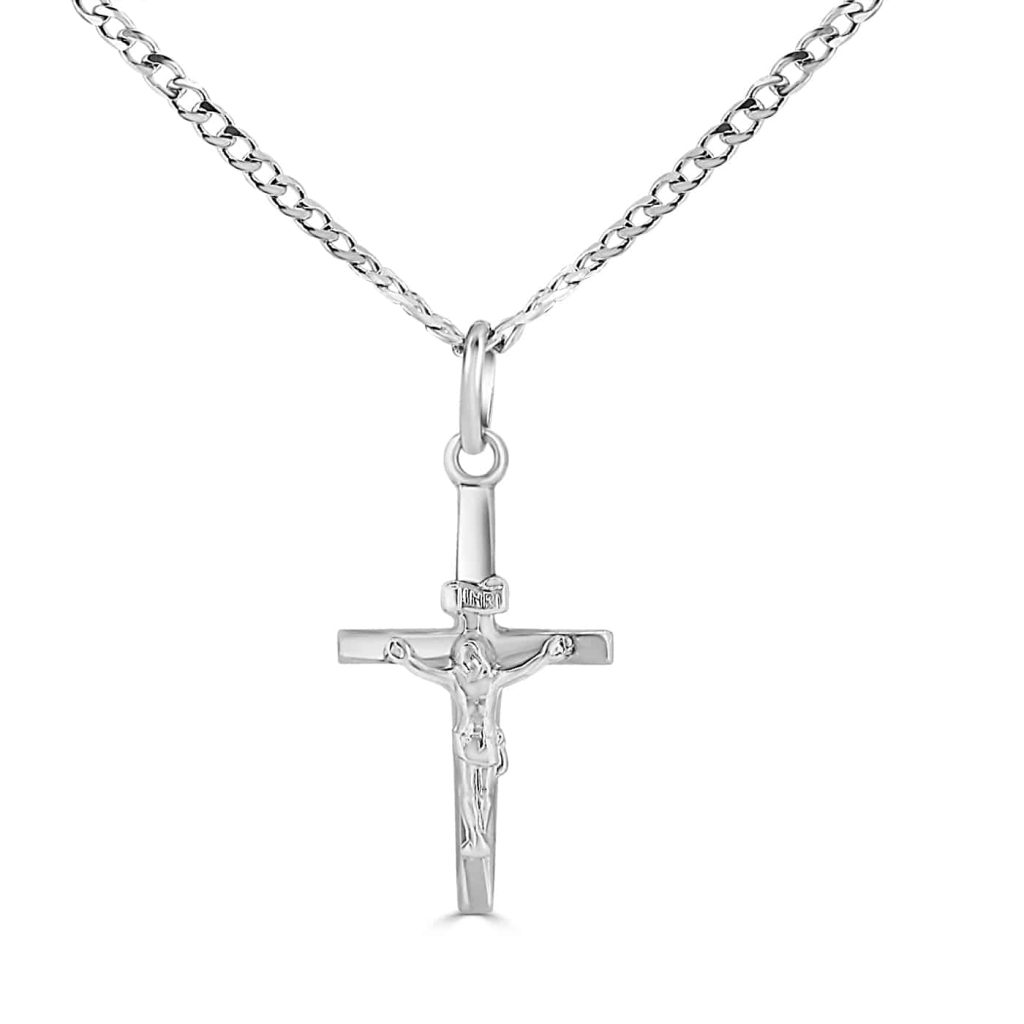 White Gold Cross