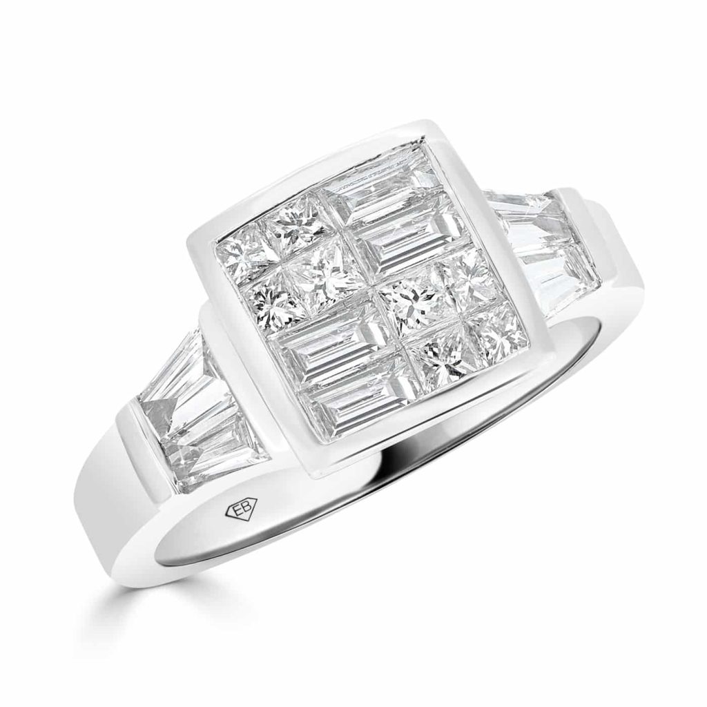 Princess And Baguette Ring