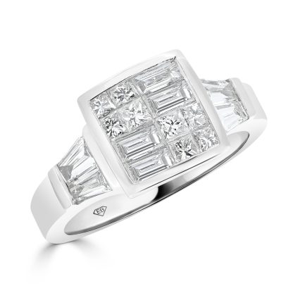 Princess And Baguette Ring