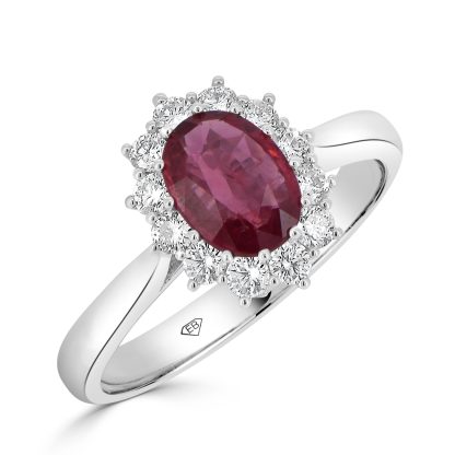 Ruby Engagment Rings