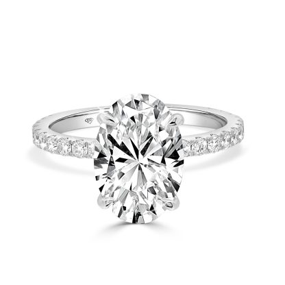 Oval Cut Diamond Engagement Ring