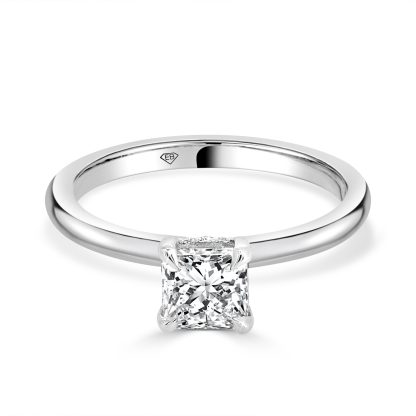 Princess Cut Solitaire Engagement Ring
