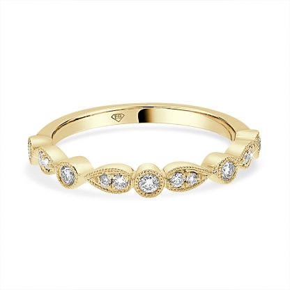 milgrain wedding ring