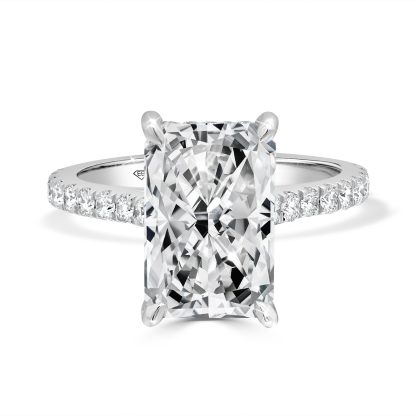 Radiant Cut Engagment Rings