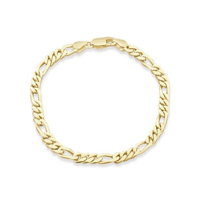 18ct yellow gold chain bracelet