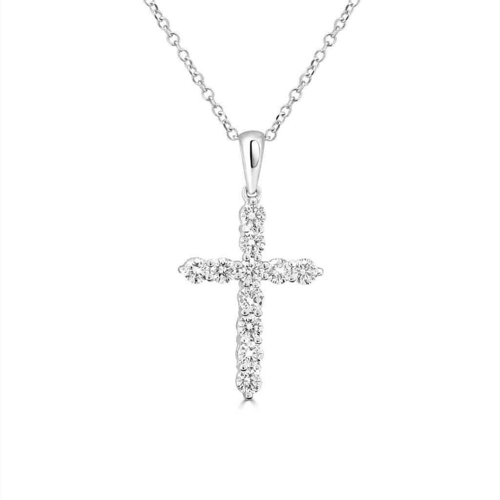 Diamond cross pendant Ernesto Buono