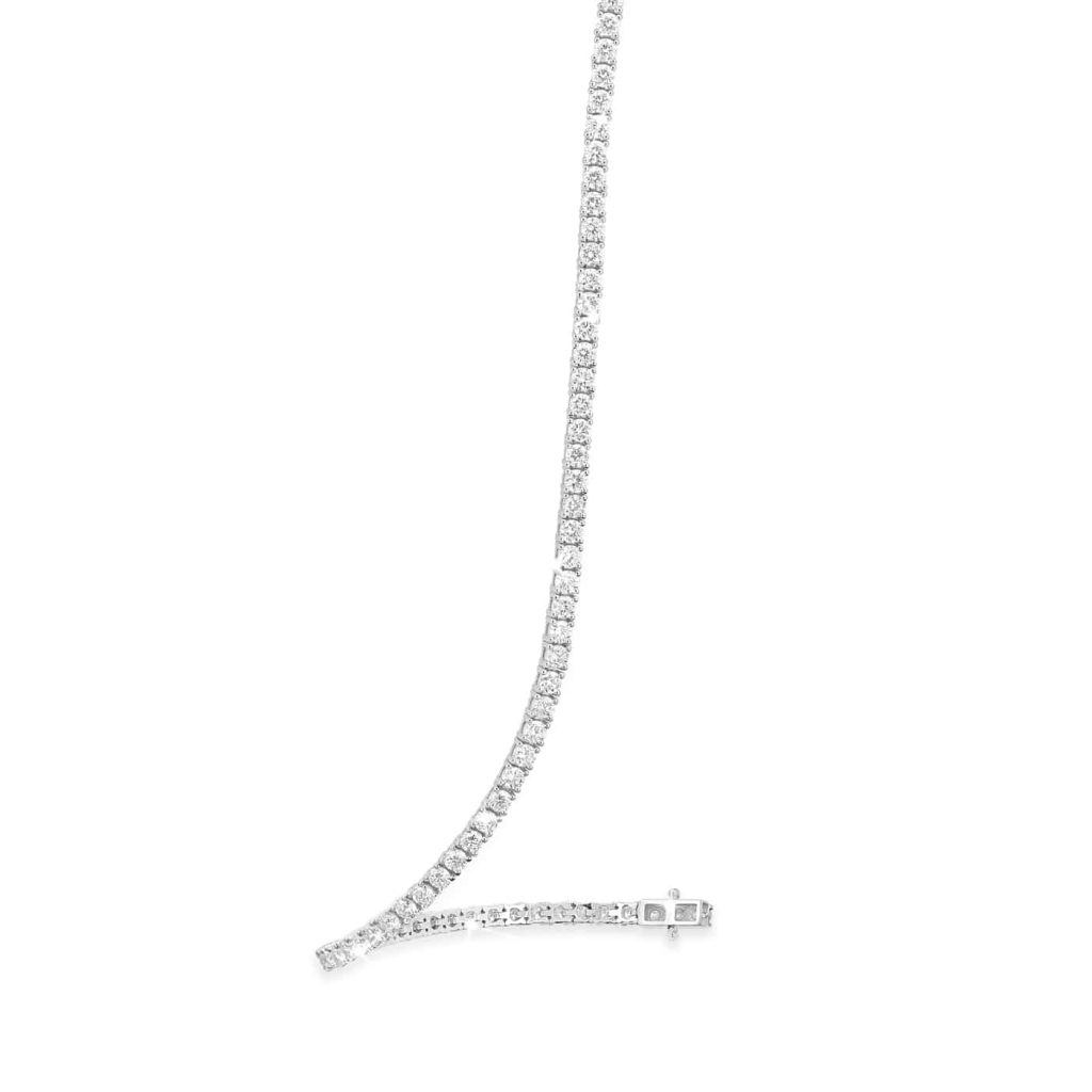 3Ct lab diamond bracelet