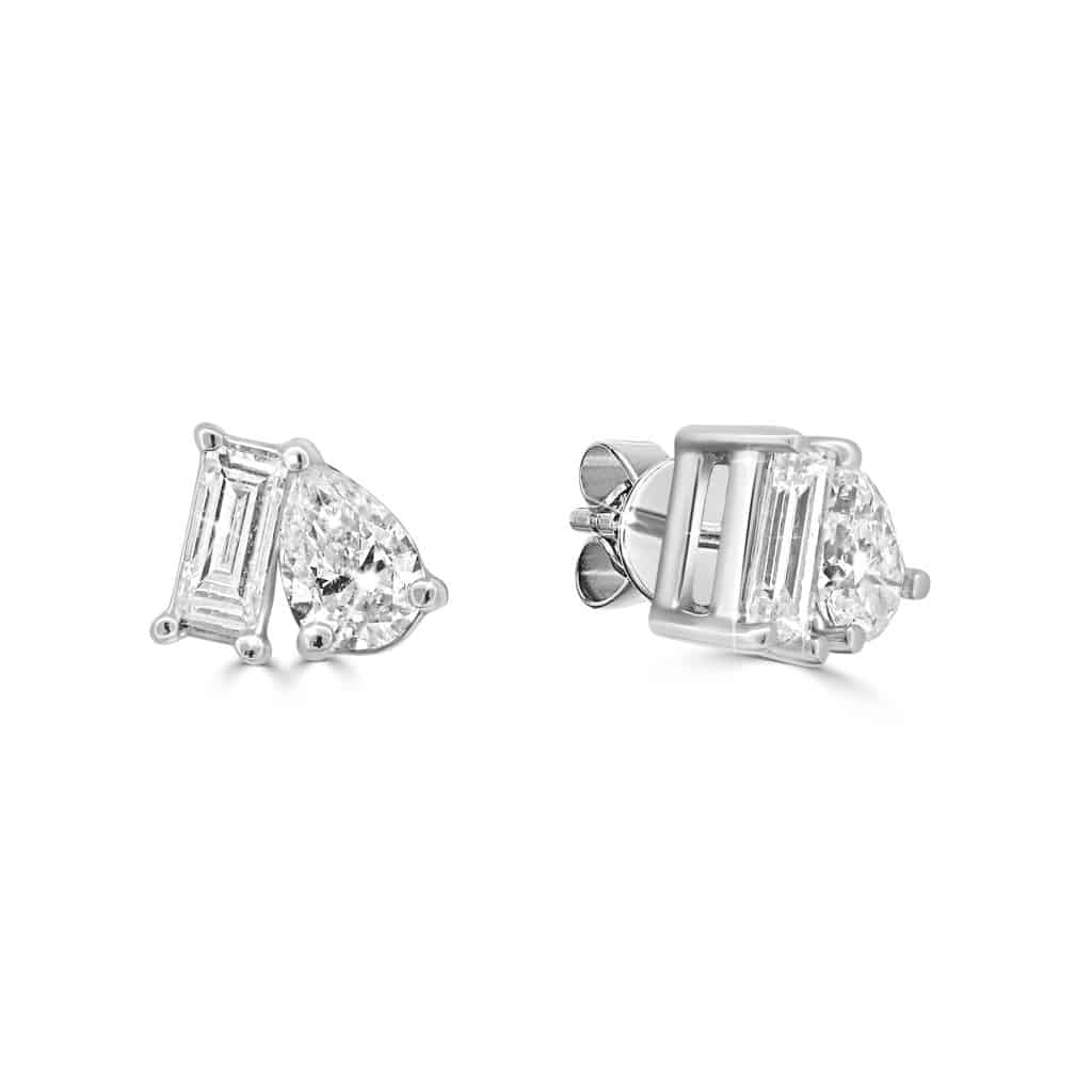 Toi et Moi stud earrings
