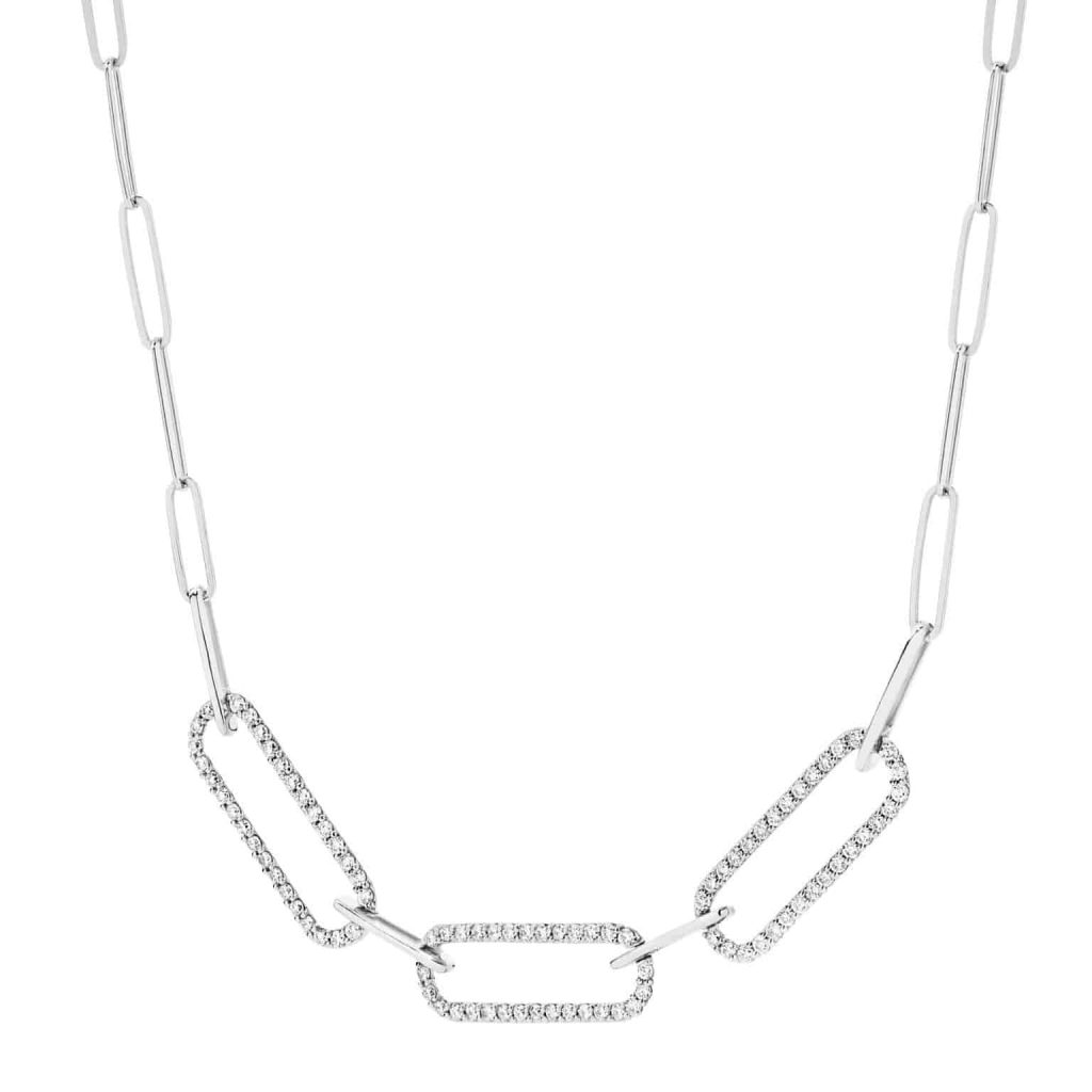 Chain Diamond Necklace